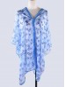 Reversible Pearl Chiffon Top with Floral Print
